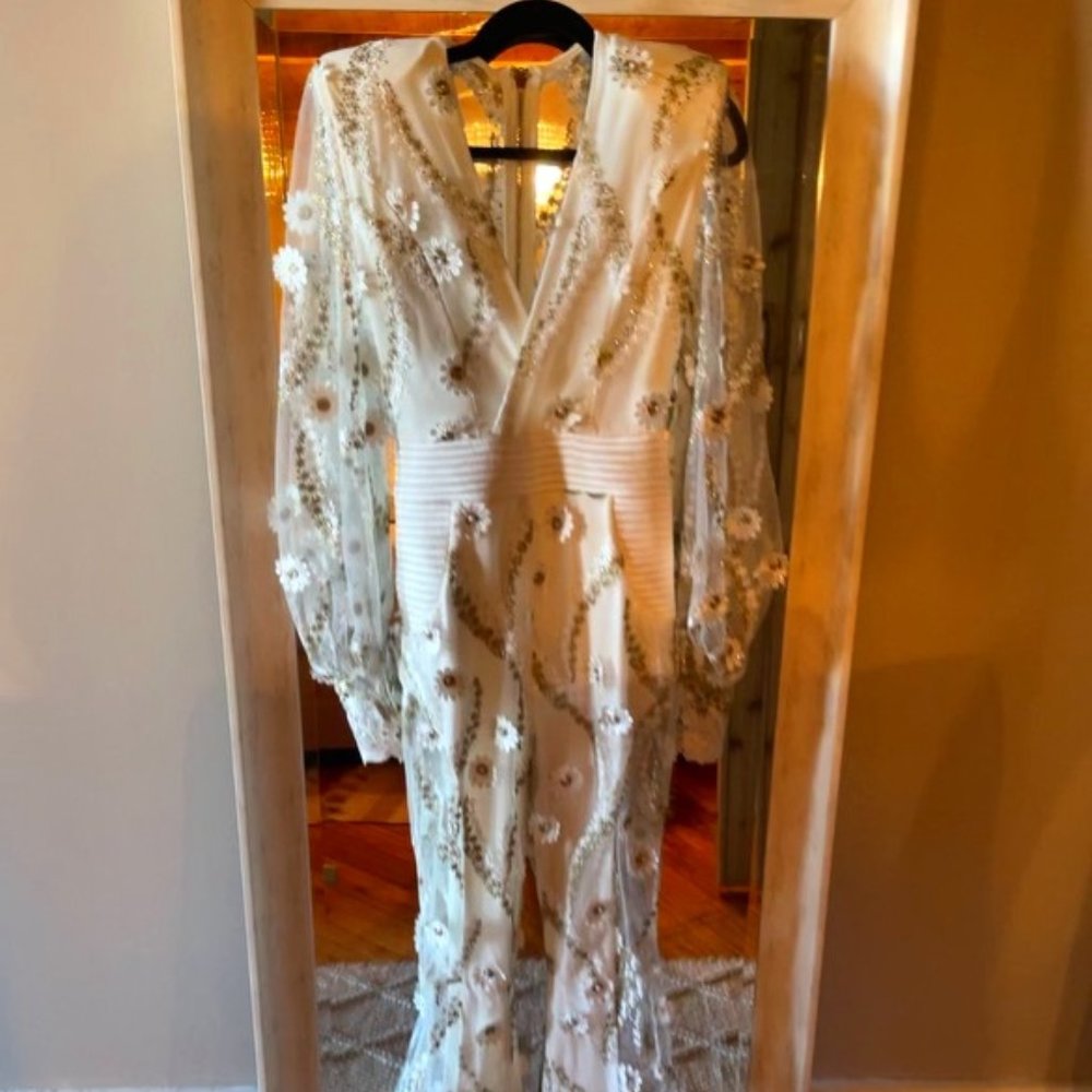 Zhivago White Rabbit Jumpsuit
